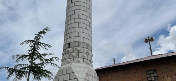 Sarız'da depremde yıkılan Cami hizmete açıldı