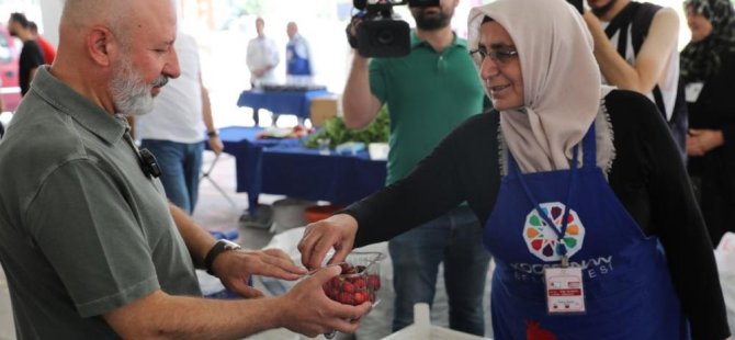 “Organik ürünlerin üretimine ve tüketimine her zaman destek oluyoruz”