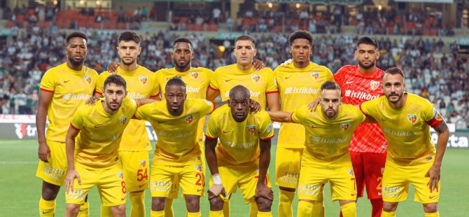 Kayserispor deplasmanda, Konyaspor ile golsüz berabere kaldı