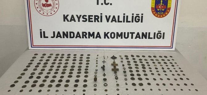 Keykubat'ta tarihi eser kaçakçıları yakalandı