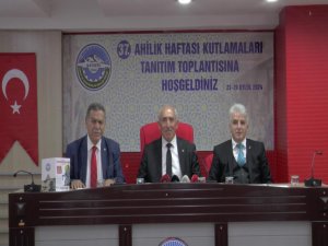 Kayseri Esnaf ve Sanatkarlar Odaları Birliği KESOB tarafından, 23-29 Eylül tarihleri arasında Ahilik Kutlaması yapılacak