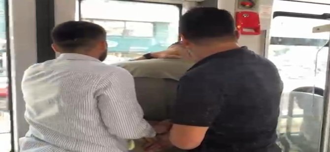 Kayseri'de Tramvayda uyuşturucu satan şahıs yakalandı