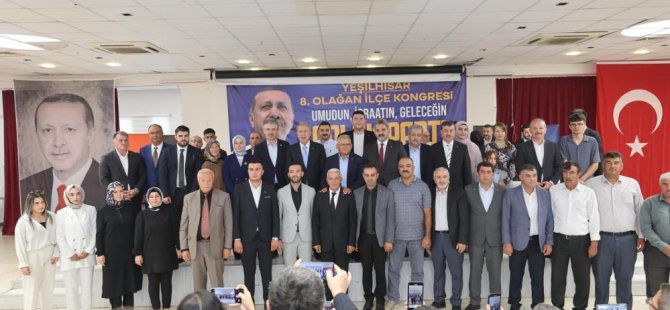 AK Parti İncesu ve Yeşilhisar Kongreleri yapıldı