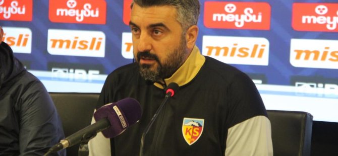 Kayserispor'un Hocası Kaloğlu: “Bu takım ligi iyi yerlerde bitirecek”