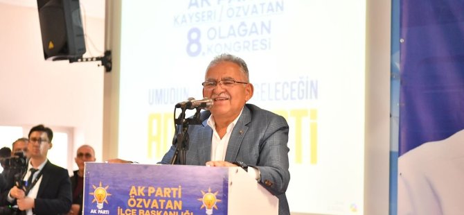 Ak Parti Kayseri teşkilatı 2 ilçede kongre yaptı