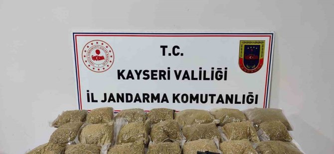 35 Kilo uyuşturucu madde ele geçirildi