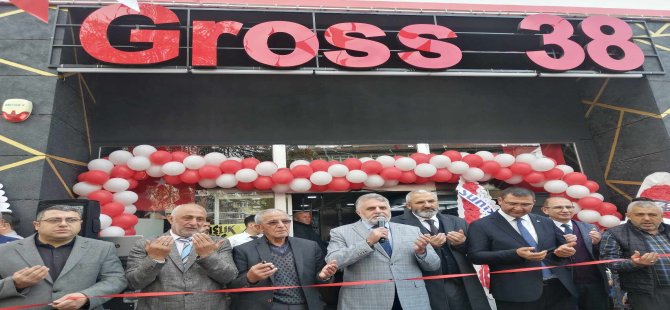 Gross 38 Market 11. şubesini Dualarla açtı