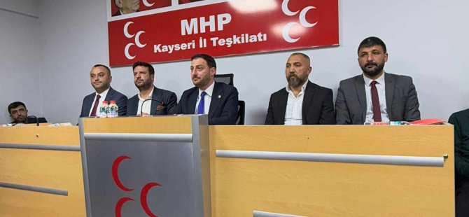 MHP KAYSERİ İL BAŞKANI KALIN 'A' TAKIMINI AÇIKLADI