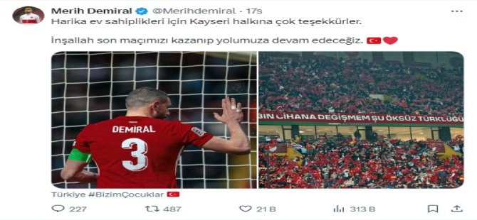 KAYSERİ, HER KESİMDEN TAM NOT ALDI