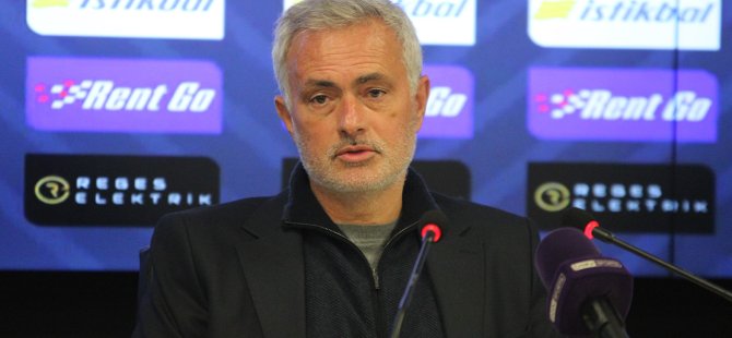 Kayserispor maçının ardından Mourinho: "6 gol attık ama 10 da olabilirdi"