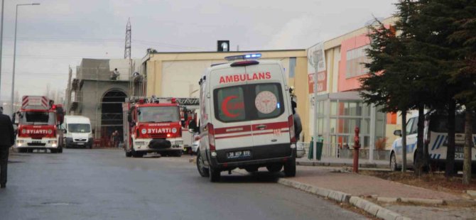 Osman Kavuncu Bulvarında bir İşyerinde çıkan yangın söndürüldü