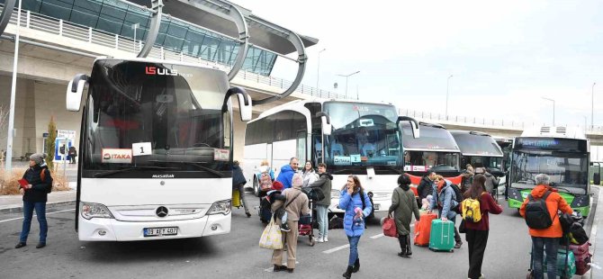 Polonyalı turistler Erciyes'e geldi