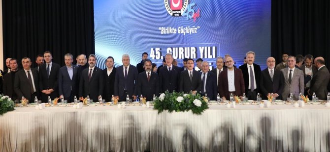 Kayseri Gazeteciler Cemiyeti'nin 45'inci Yılı Ödül Töreni düzenlendi