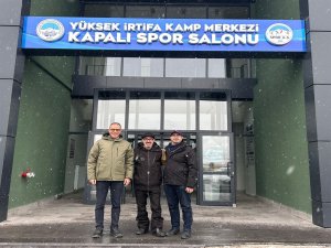 Erciyes Yüksek İrtifa Kamp Merkezi, İngiltere ve İspanya'dan gelen yetkililere tanıtıldı