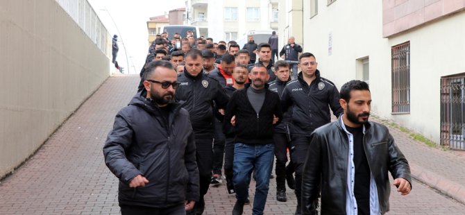 Kayseri'de 'Yılanlar grubu' soruşturmasında 22 sanığa dava