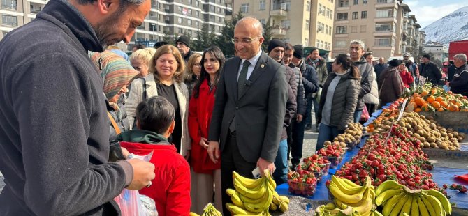 Vatandaşlar Genç’e hayat pahalılığından şikayet etti