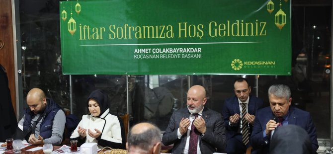 ÇOLAKBAYRAKDAR, KOCASİNAN İÇİN ELİMİZDEN GELENİ YAPIYORUZ