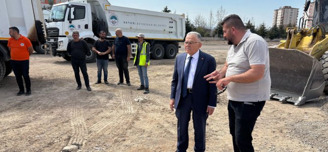 “Kertmeler Kavşağı Üzerinde Çalışmalara Başlanmıştır”