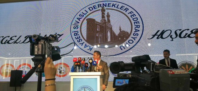 Kayseri Sivaslı Dernekler Federasyonu 3 bin kişilik iftar yemeği verdi