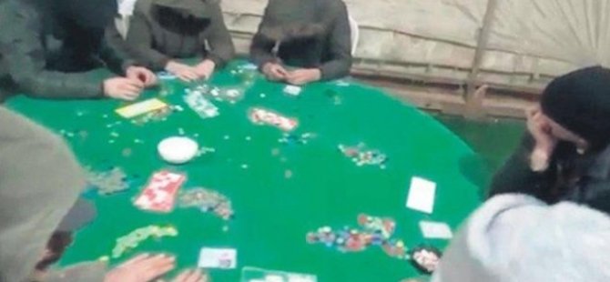 Kayseri’de kumar oynayan 8 şahsa 51 bin TL ceza yazıldı