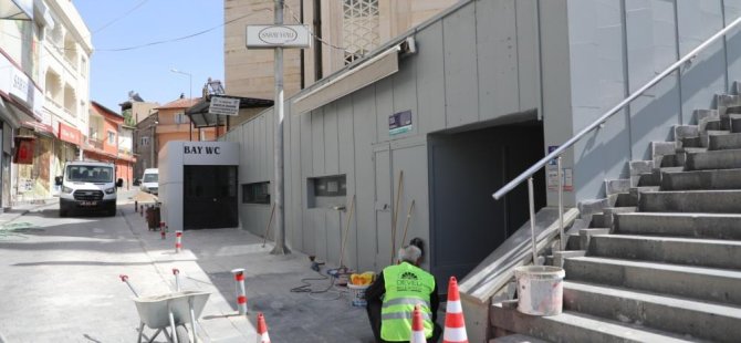 Büyükşehir'den Develi Çarşı Camii'nde 2 milyon TL'lik tadilat ve yenileme çalışması