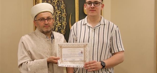 Almanya vatandaşı Eglseder Müslüman oldu