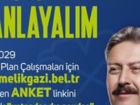 Melikgazi’den 5 yıllık stratejik plan için vatandaş anketi