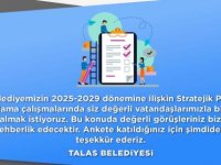 Talas’ta stratejik planlama için anket