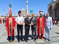 KAYSERİ'Lİ ŞAİR HACI KISIR KONYA'DA AĞIRLANDI