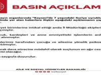 Aile ve Sosyal Hizmetler Bakanlığı’ndan Kayseri’deki taciz iddialarına ilişkin açıklama