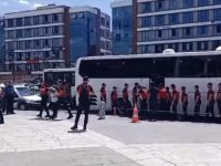 Kayseri'de çıkan olaylarda 21 polis ve 1 itfaiye personeli yaralandı