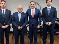 SOCAR Türkiye yetkililerinden Başkan Büyükkılıç'a ziyaret