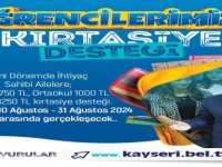 Büyükkılıç'ın 'Kırtasiye Desteği' Bu Yıl da Devam Edecek