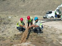 KASKİ, DEVELİ SOYSALLI MAHALLESİ’NDE SONDAJ KUYUSU AÇTI