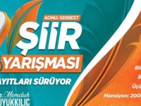 Şiir Yarışması'nın 7.'si için kayıtlar sürüyor