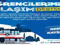 150 Binişlik ‘ulaşım kartı’ yardımı yapılacak