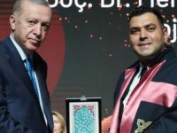 ERÜ’ye Cumhurbaşkanı Recep Tayyip Erdoğan’dan ödül