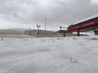 Erciyes'te kar yağışı sürüyor