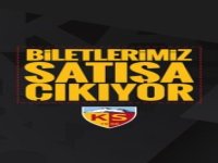 Kayserispor-Samsunspor maçının biletleri satışa çıktı