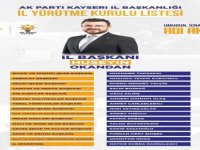 AK PARTİ KAYSERİ İL BAŞKANI HÜSEYİN OKANDAN 'A' TAKIMINI AÇIKLADI