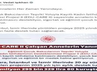 Bakan Işıkhan: Çalışan annelere 15 milyon liradan fazla destek sağlanacak