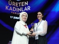 Emine Erdoğan, "Halkbank Üreten Kadınlar Yarışması Ödül Töreni"ne katıldı: