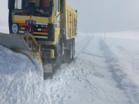 Kayseri'de kar nedeniyle kapanan 61 mahalle yolu ulaşıma açıldı