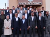 Büyükkılıç,Develi Belediye Başkanı Şengül ile istişarelerde bulundu