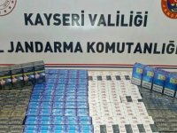 Kayseri- Malatya yolunda 510 paket kaçak sigara ele geçirildi