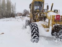 Kayseri'de kar nedeniyle kapanan 203 mahalle yolu ulaşıma açıldı