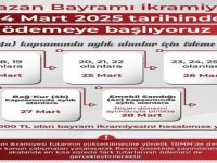 Ramazan Bayramı ikramiyeleri 24 Mart'ta ödenmeye başlayacak