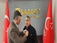 Saadet Partisi İncesu'da yeni ilçe başkanı Salih Çavdarlı oldu