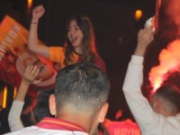 Kayserililer; Galatasaray'ın şampiyonluğunu davul zurna ile kutladı