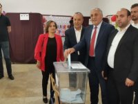 MHP Pınarbaşı Belediye Başkan Adayı Uzunluoğlu oyunu kullandı